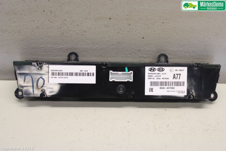 Kia OPTIMA 16-20 Cd Radio - Multimediapanel