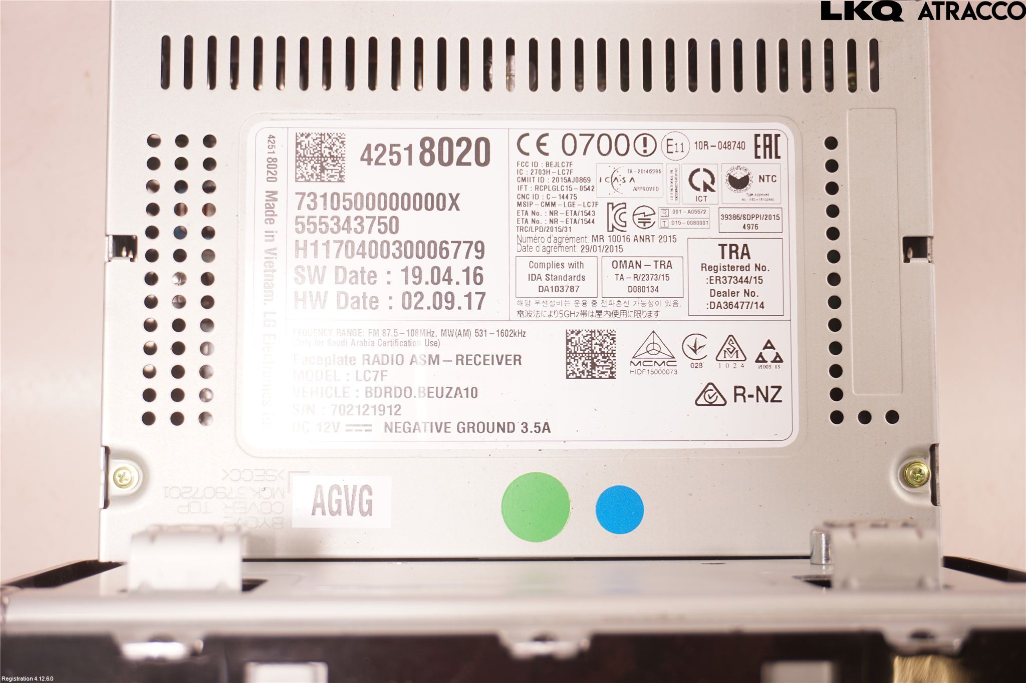 Opel CORSA E 15-19 Cd Radio - Multimediapanel