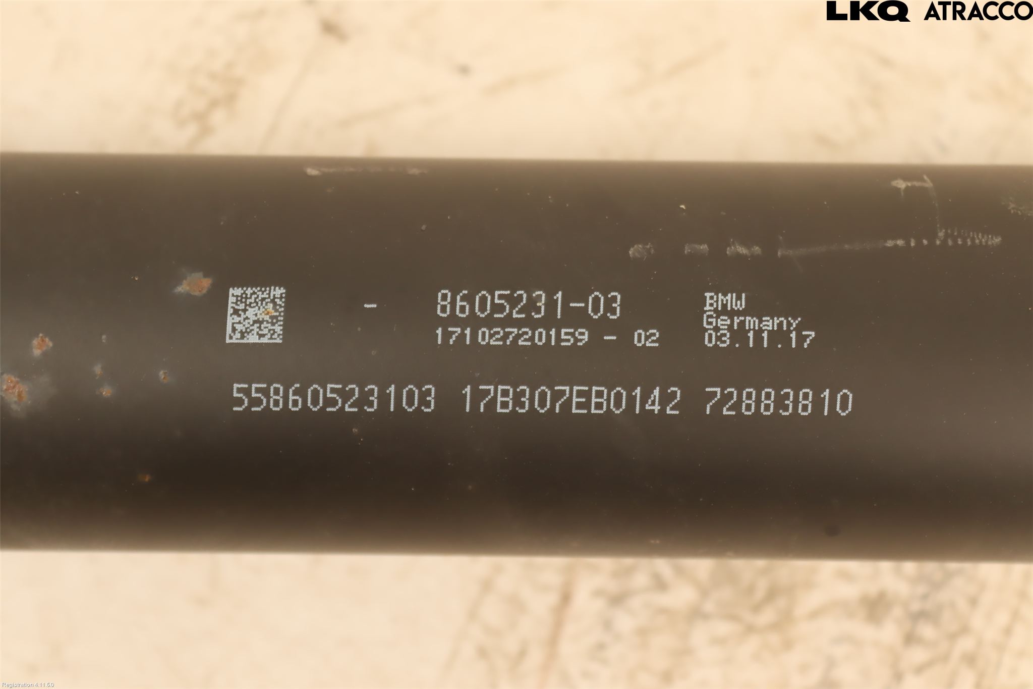 BMW 3 F30/F31/F80 12-19 Mellanaxel Komp