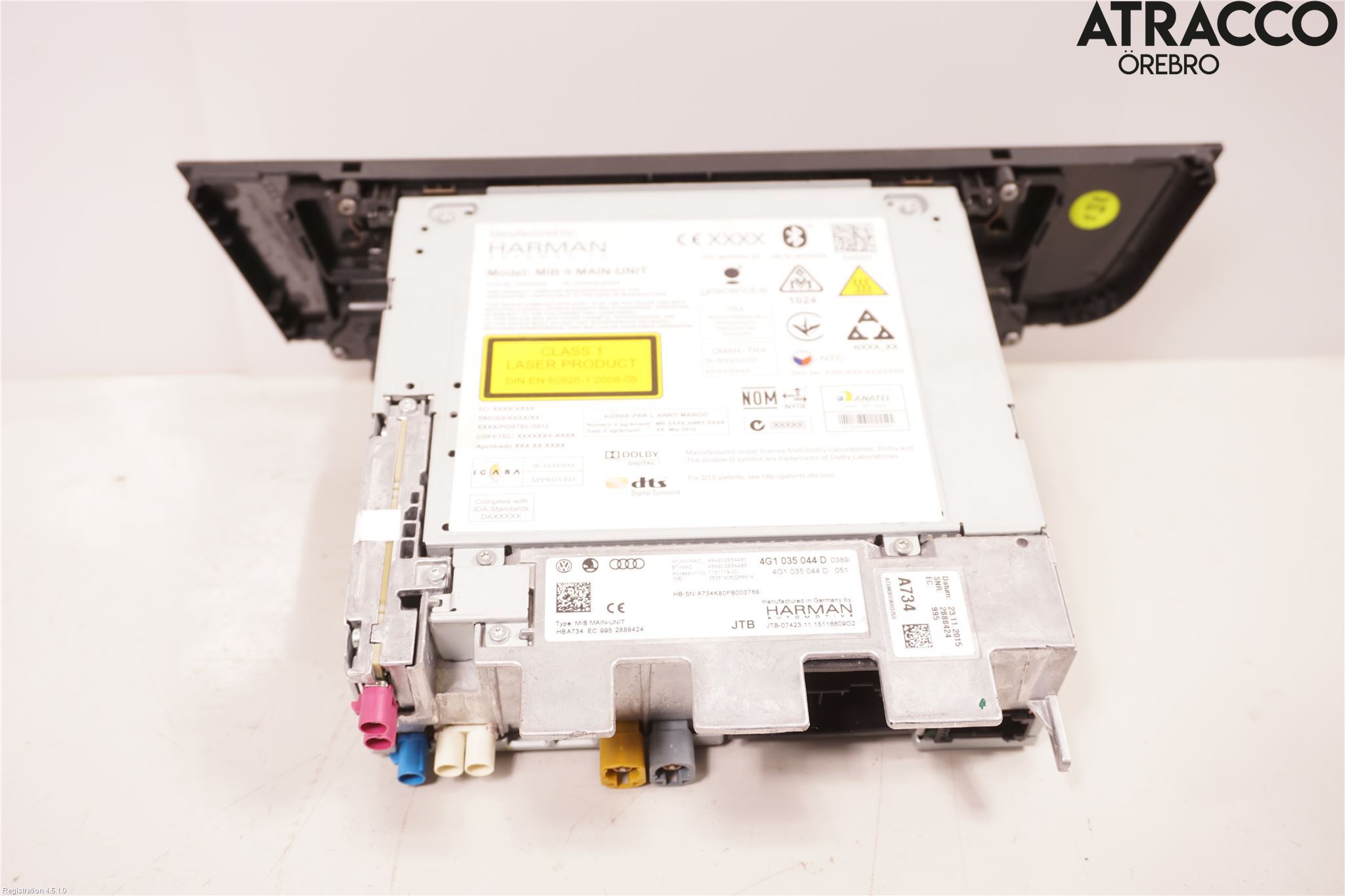 Audi A7/S7 4G 11-17 Cd Radio - Multimediapanel