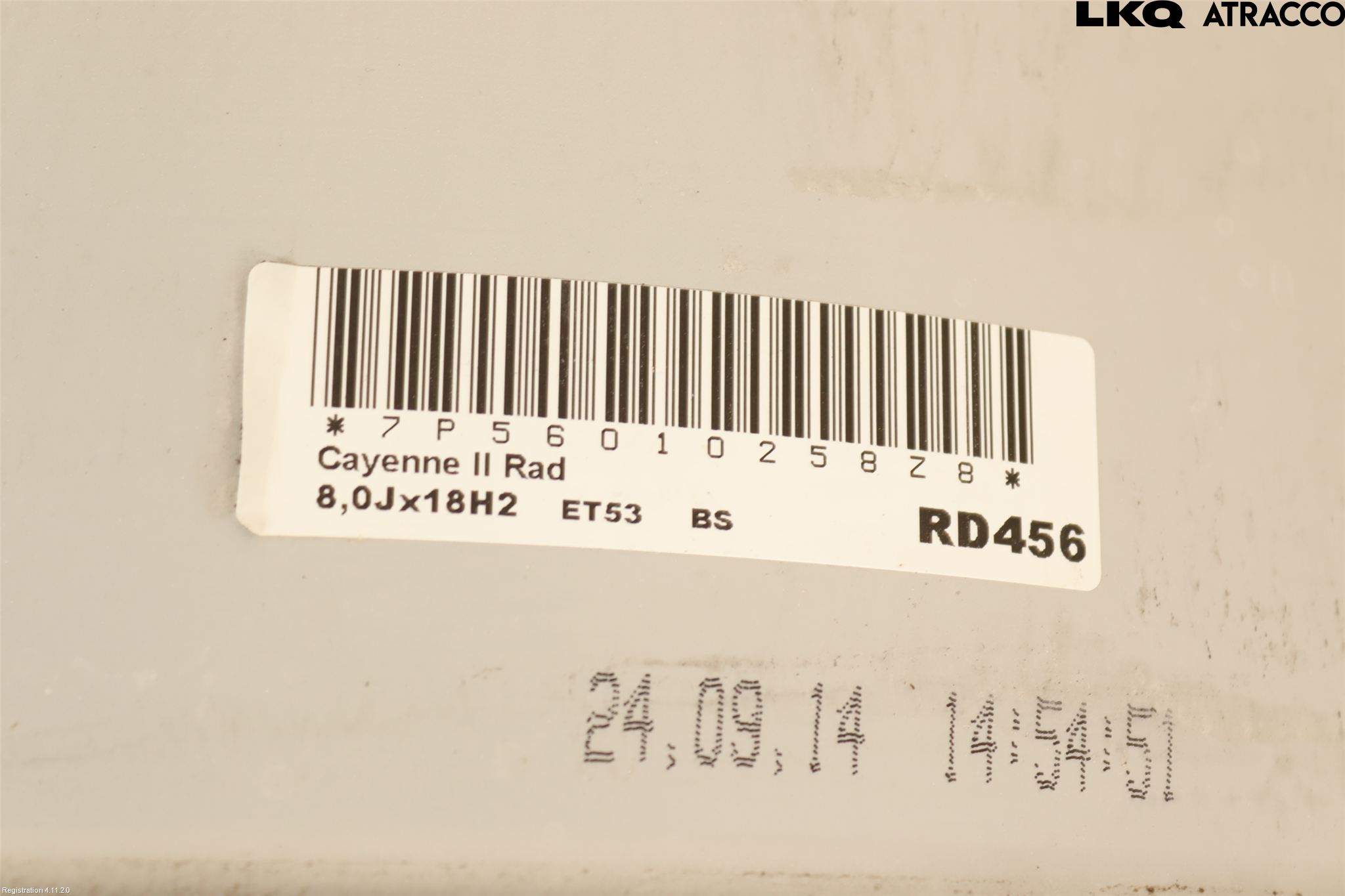 Porsche CAYENNE 03- Fälg Aluminium