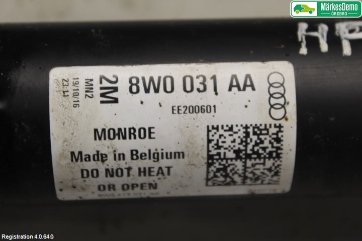 Audi A4/S4 B9 16-19 Fjäderben Fram Höger