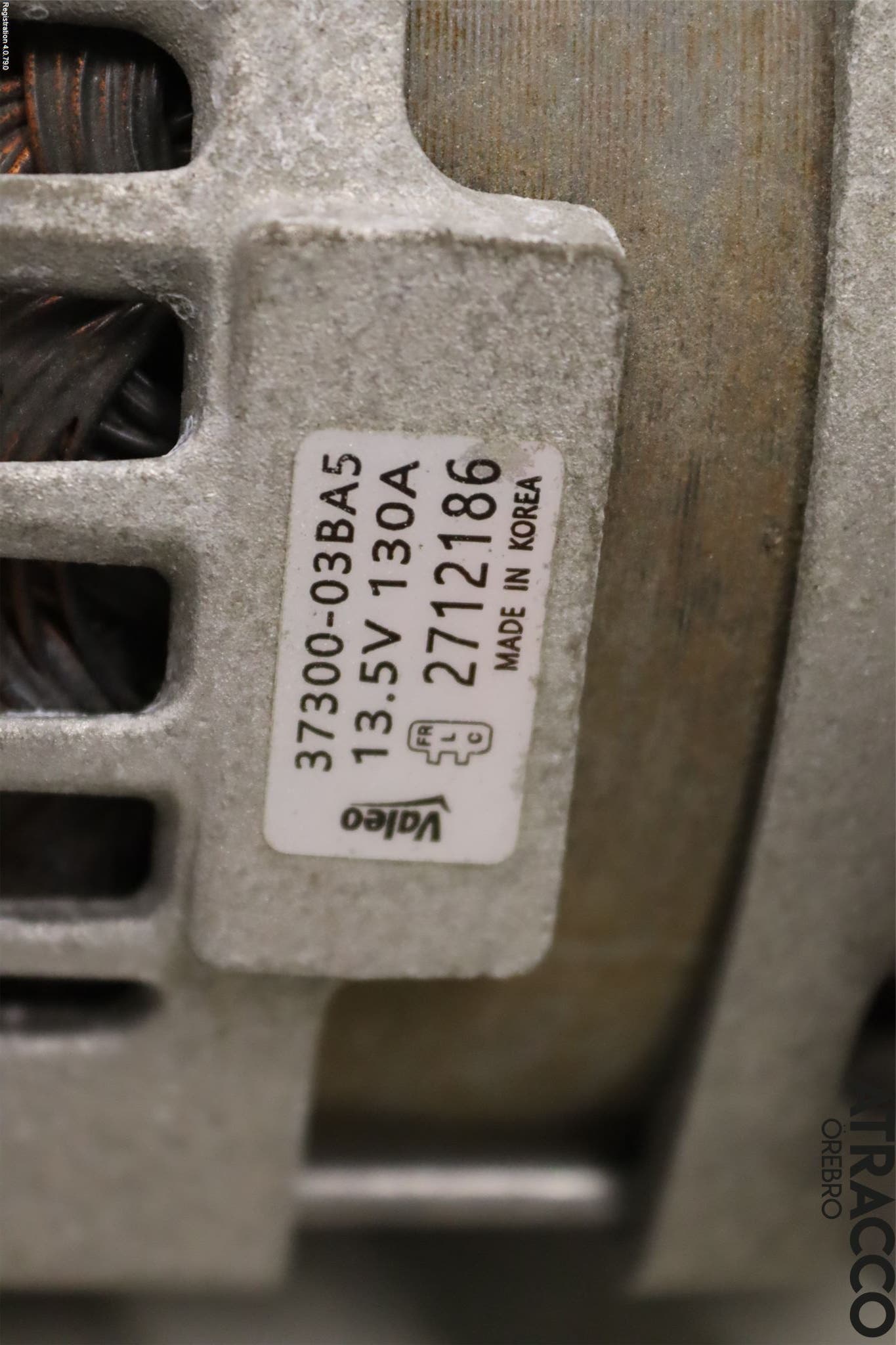 Kia RIO 17- Generator