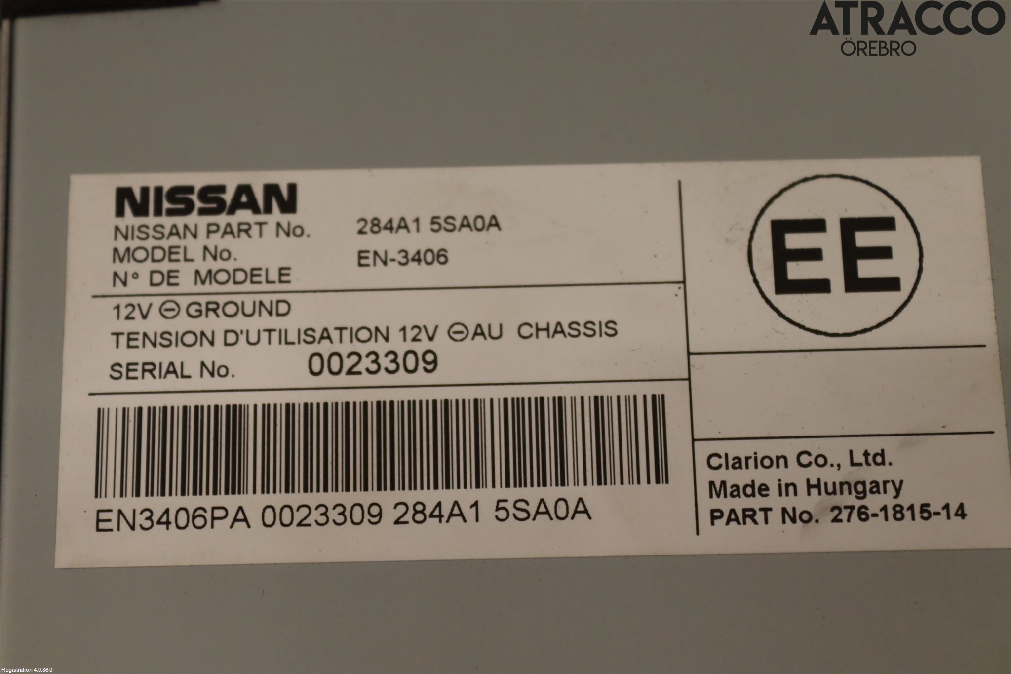 Nissan LEAF 18- Styrenhet Övrigt