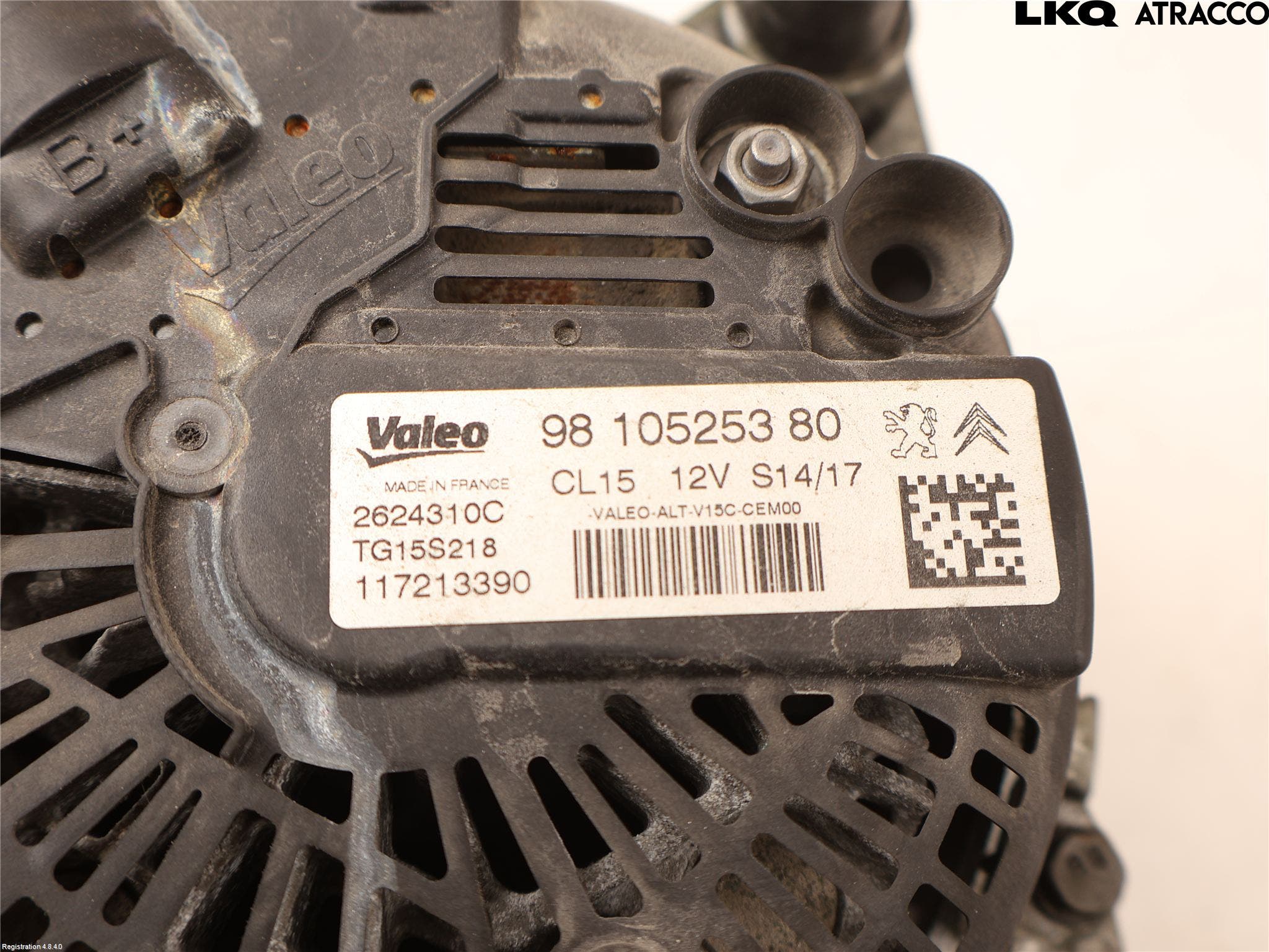 Citroen BERLINGO 08-18 Generator