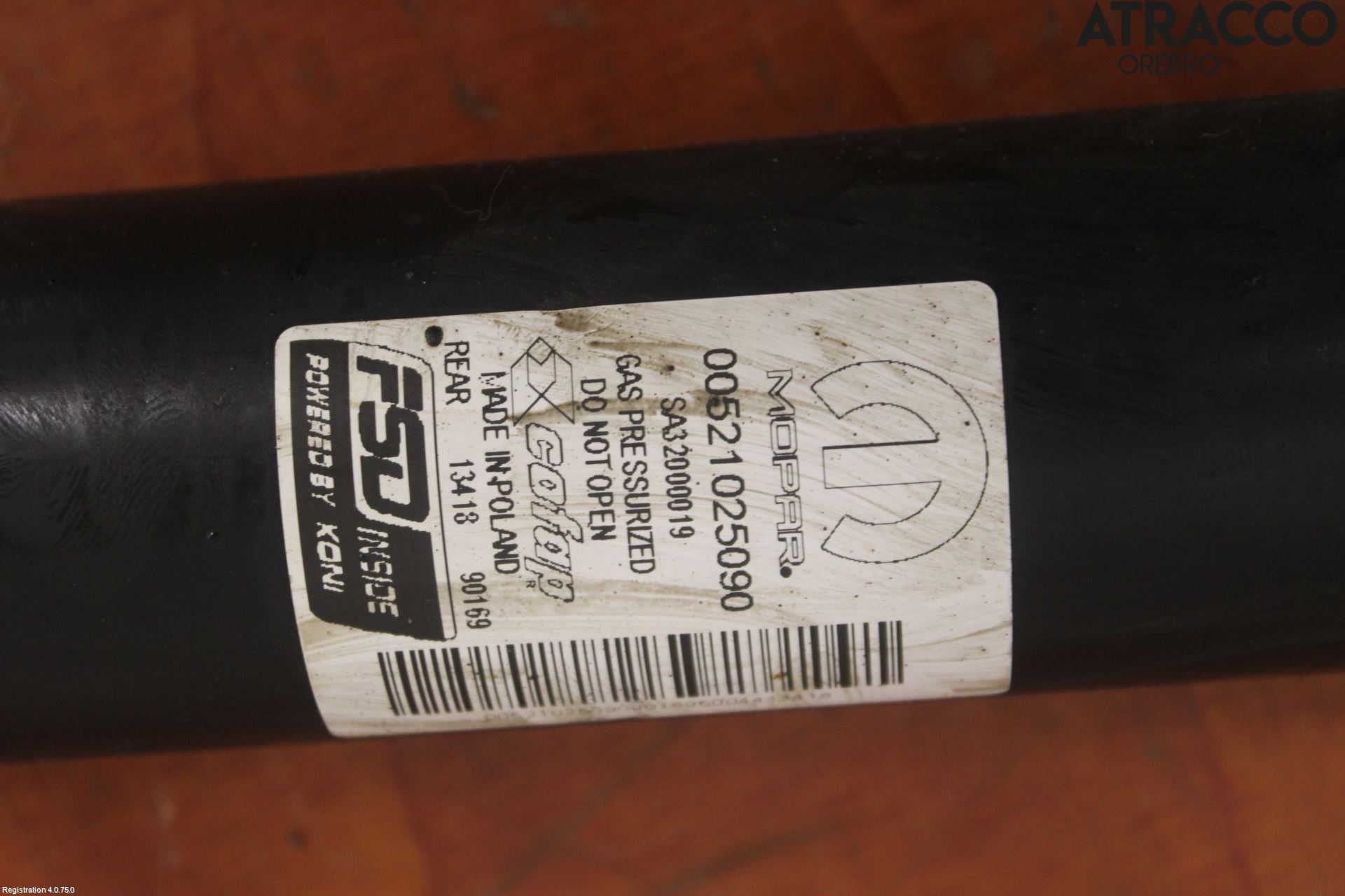 Fiat TIPO/CROSS 16- Stötdämpare Bak