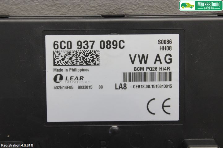 Volkswagen VW POLO 10-17 Komfort Styrdon