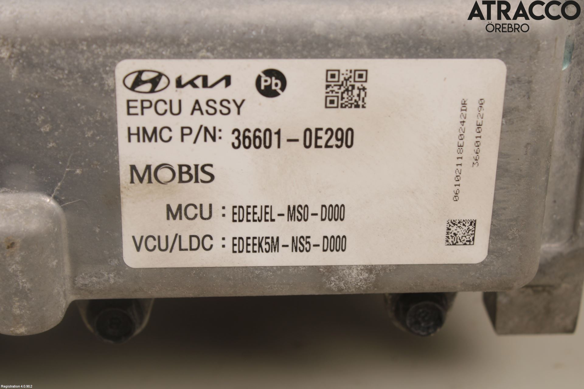 Kia NIRO (DE) 17-22 Batteriladdare Högspänning