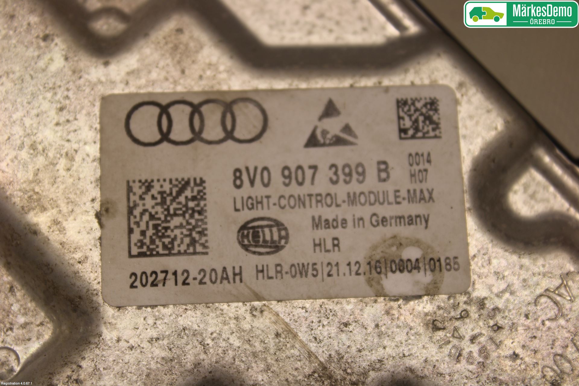 Volkswagen VW TIGUAN 16-24 Styrenhet Strålkastare