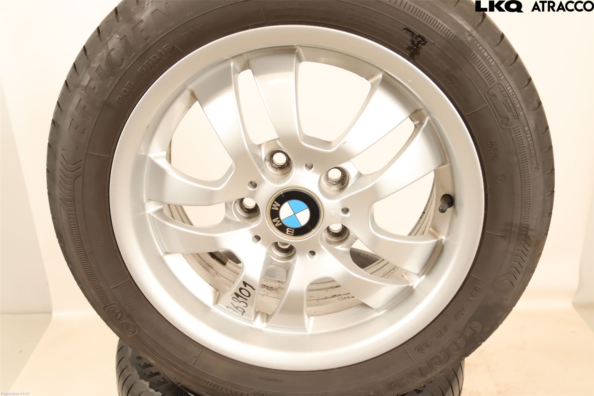 BMW 3 E90/91 SED/TOU 05-12 Sommardäck Alumfälg 4St