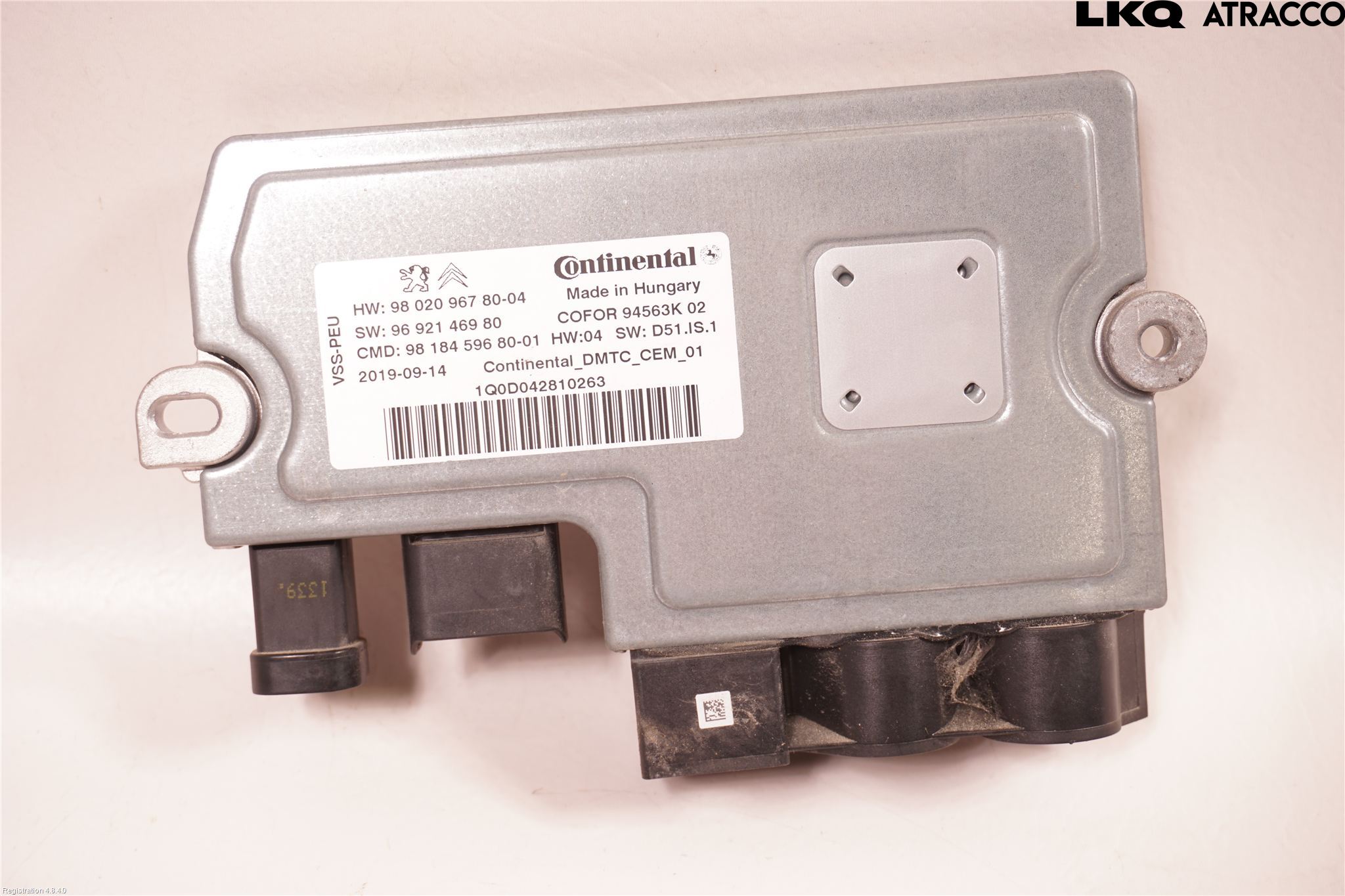 Peugeot EXPERT/E-EXPERT 17- Styrenhet Start/Stopp