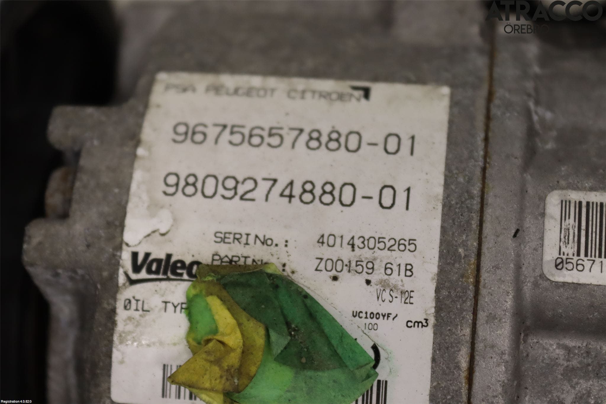 Peugeot 308 14-21 Ac Kompressor