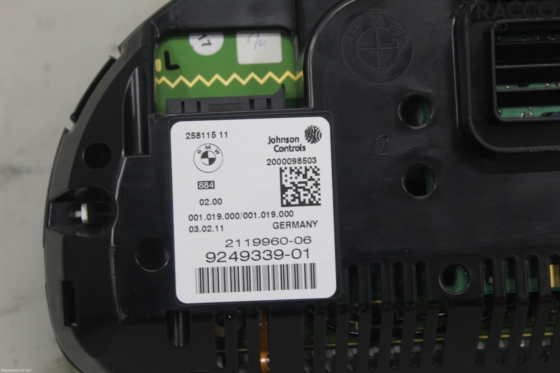 BMW 5 F10/F11/F18 09-17 Instrument Komb