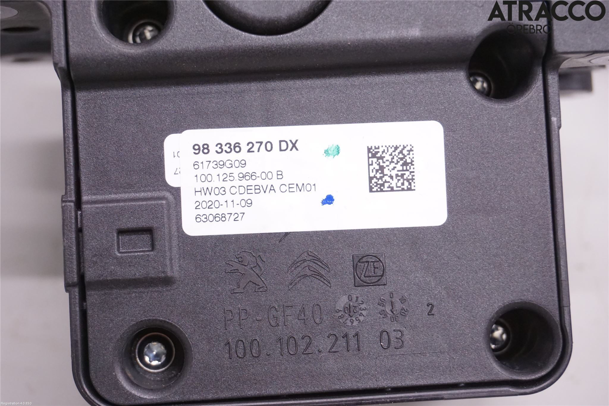 Peugeot 208/E-208 20- Växelspak