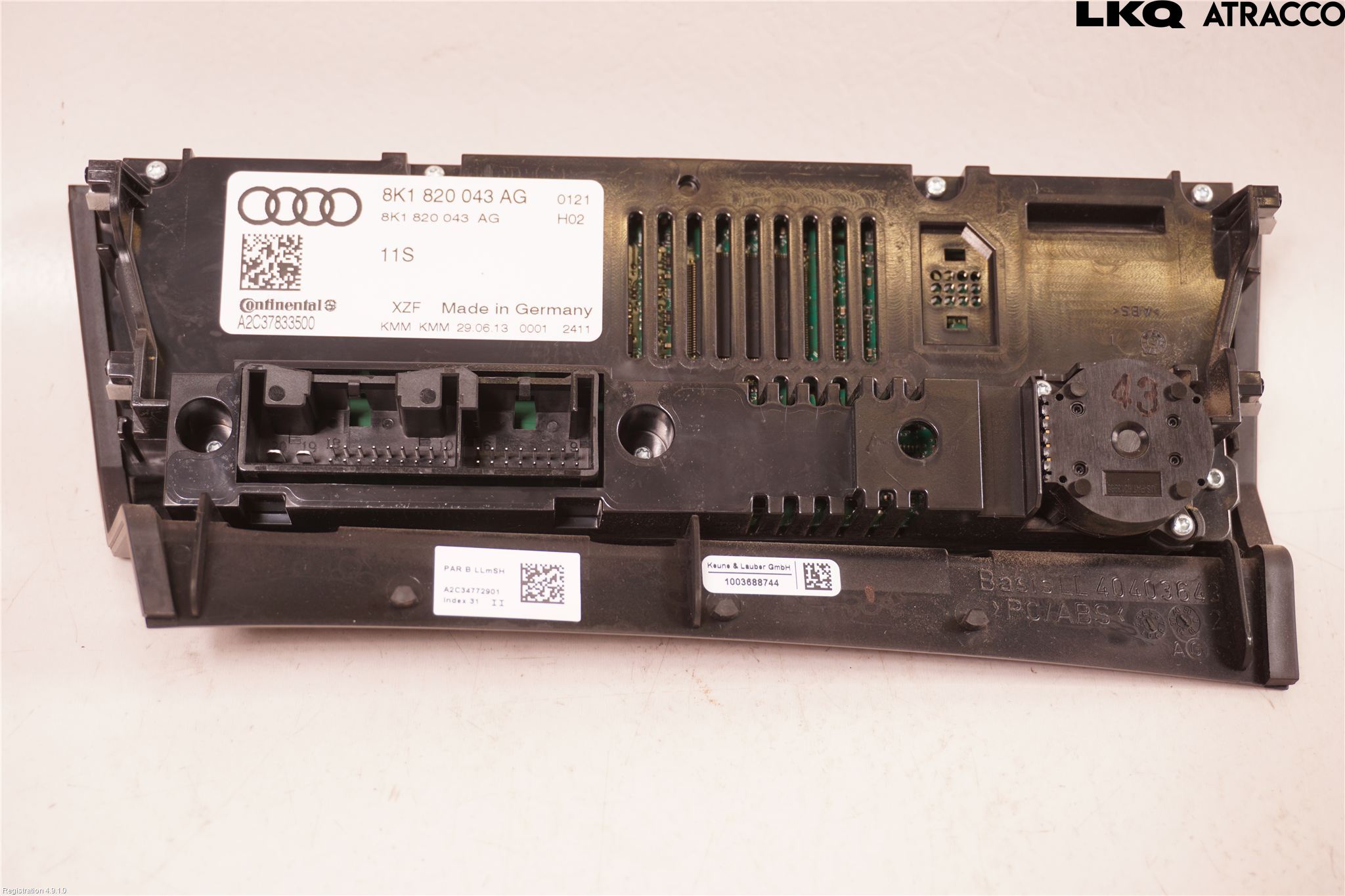 Audi A4 12-15 Ac Styrenhet Ac Manöveren