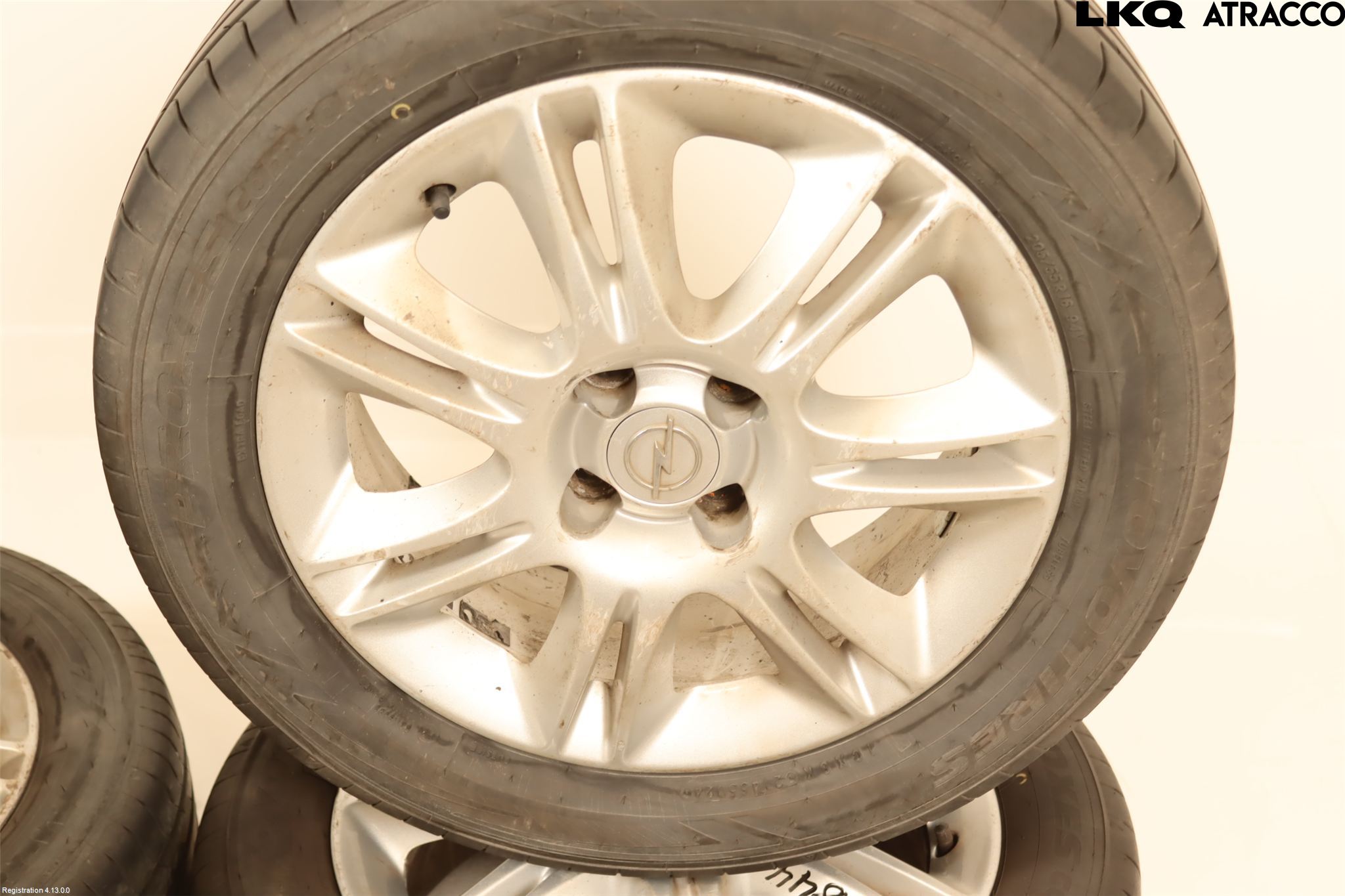 Opel CORSA D 07-14 Sommardäck Alumfälg 4St
