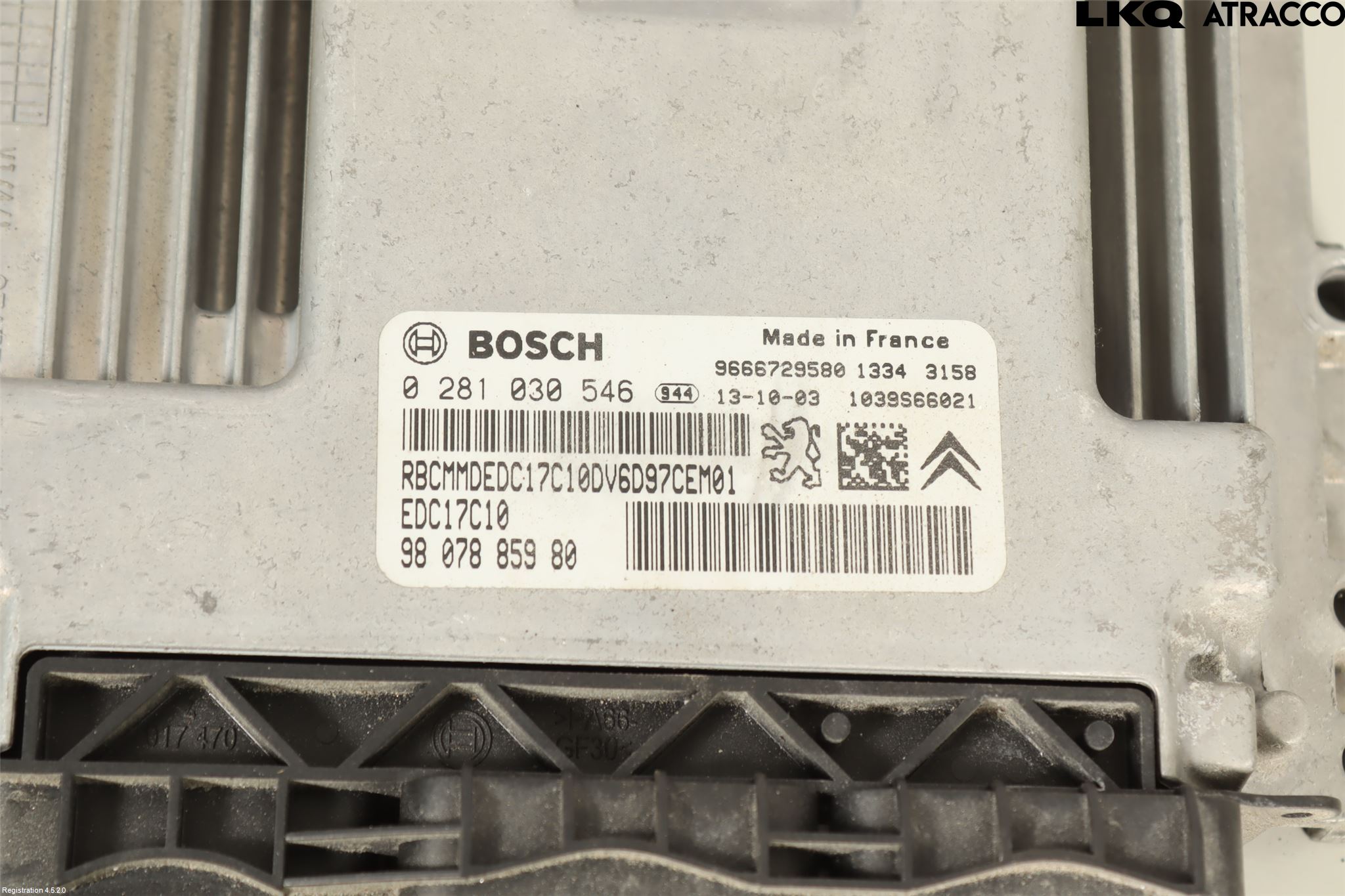 Citroen BERLINGO 08-18 Styrenhet Inspump Diesel