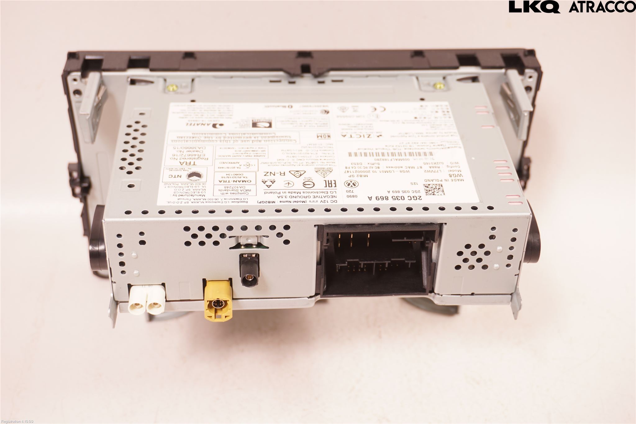 Volkswagen VW T-CROSS 19- Cd Radio - Multimediapanel