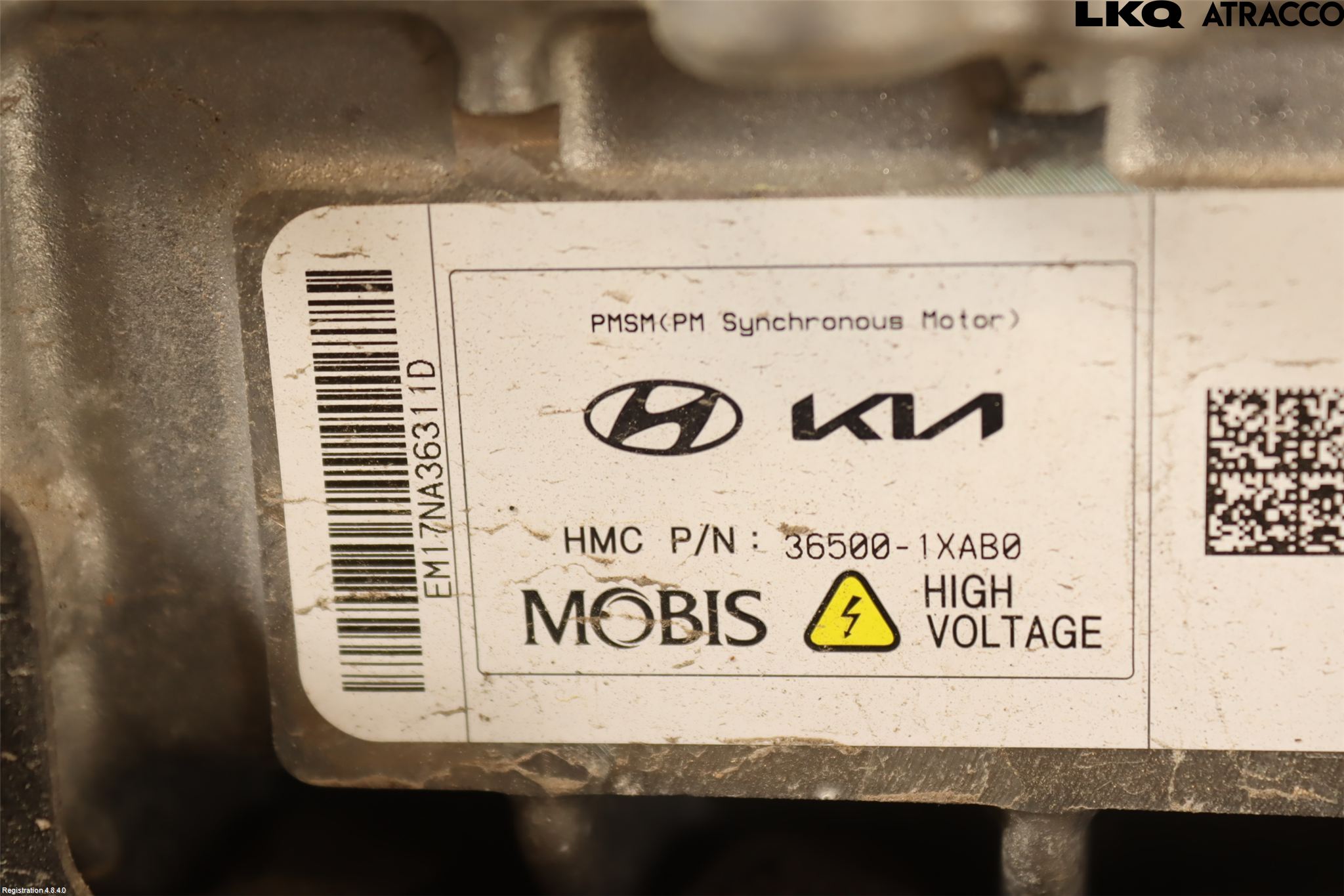 Kia EV6 (CV) 22- Motor Elektrisk Bak