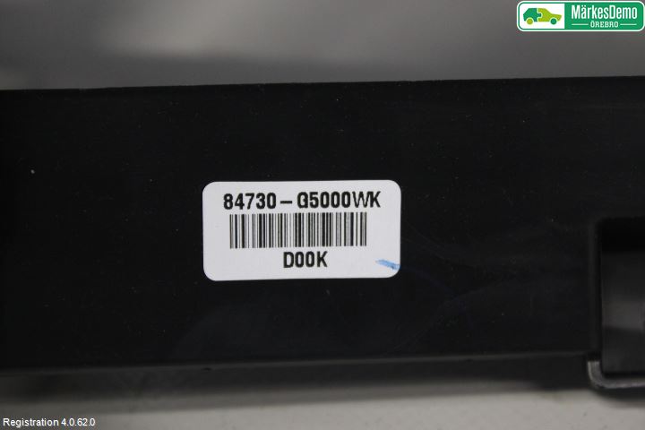 Kia NIRO (DE) 17-22 Instrbräda Stötskydd