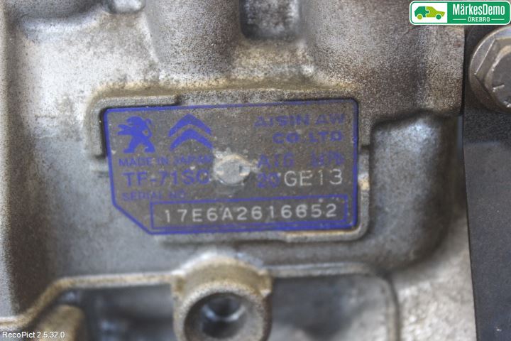 Peugeot 2008 13-20 Växellåda Automat