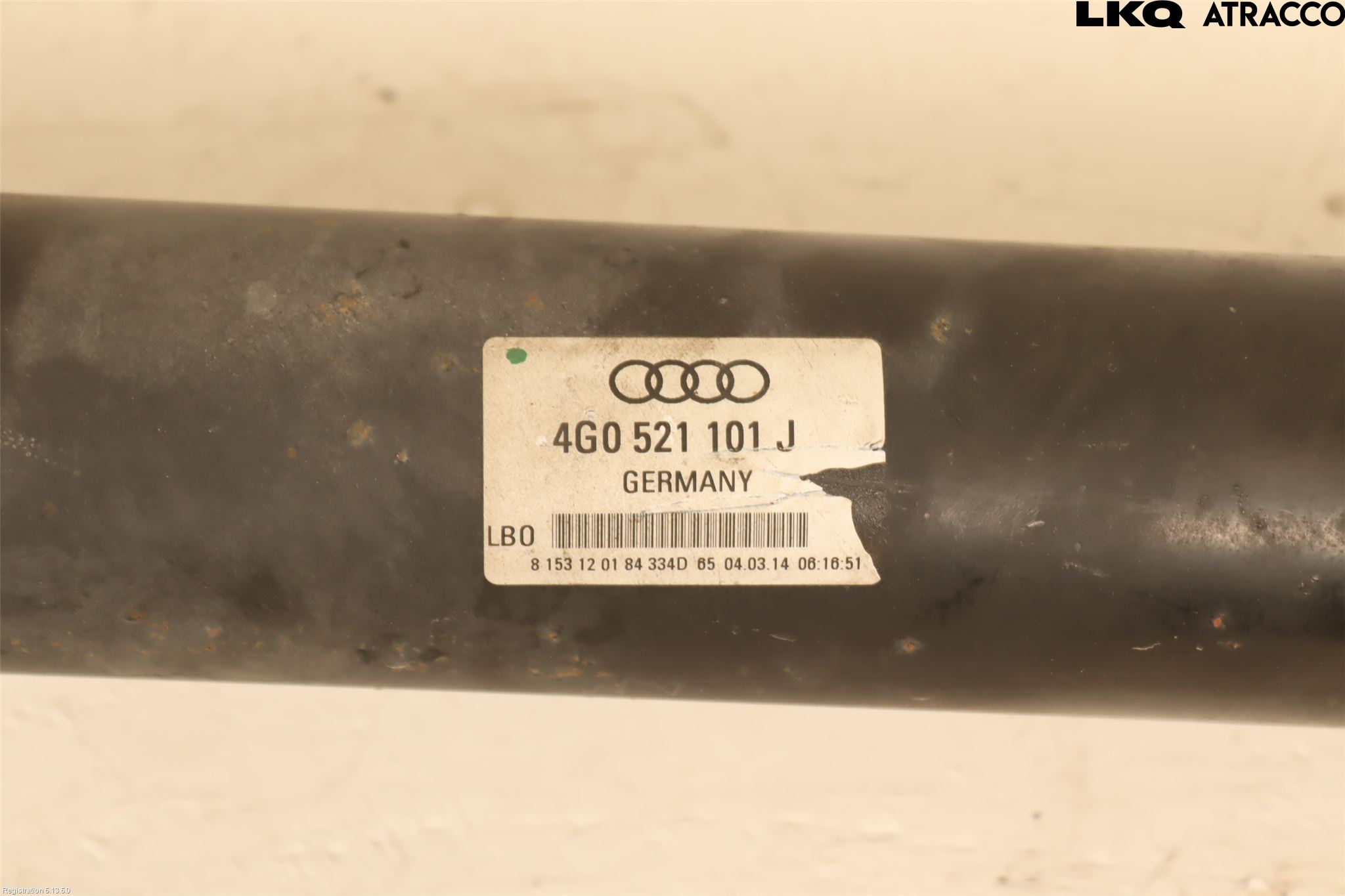Audi A7/S7 4G 11-17 Mellanaxel Komp