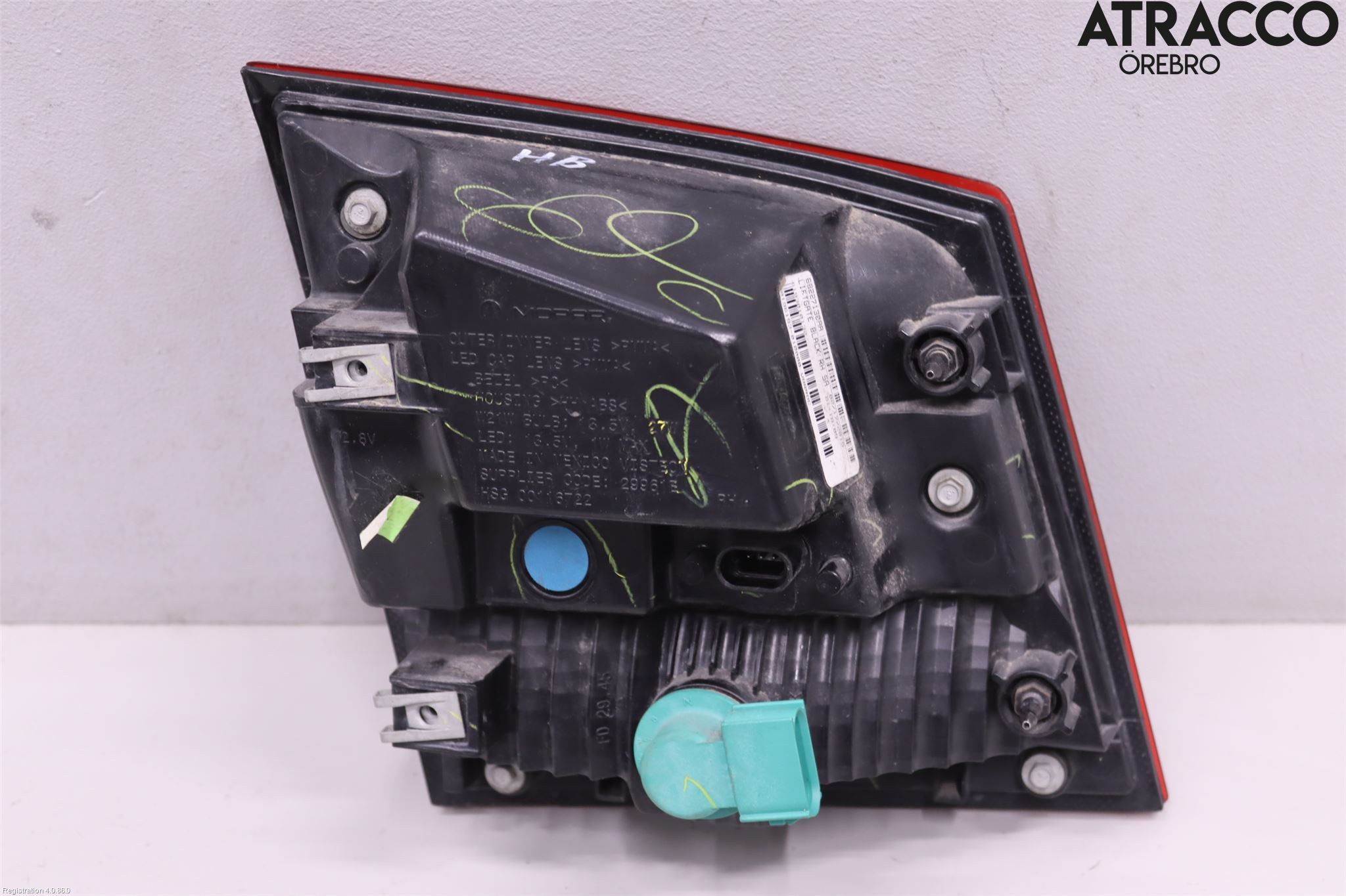 Fiat FREEMONT Bakljus Lucka Hö