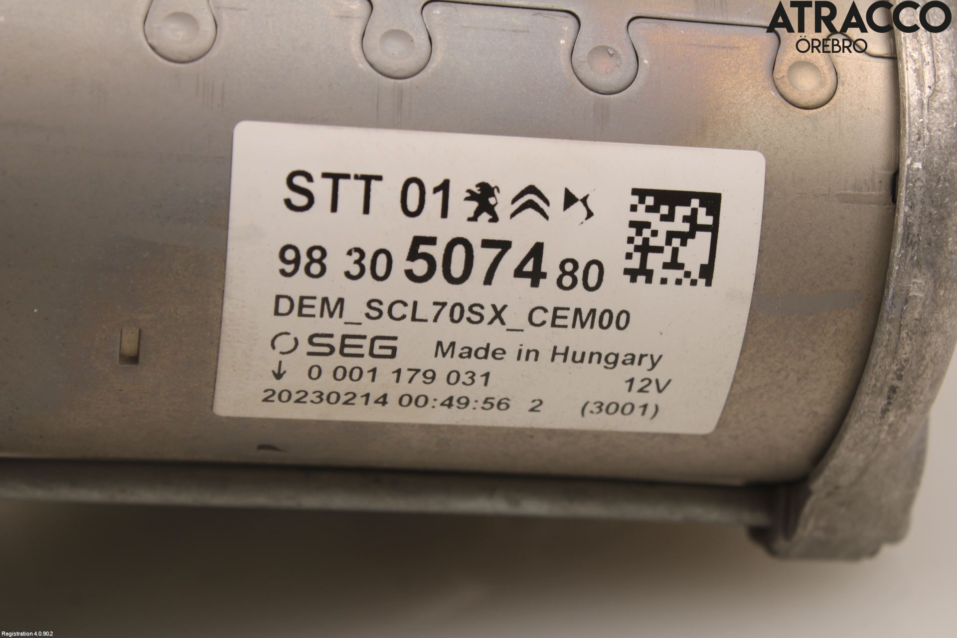 Citroen C5 AIRCROSS 19- Startmotor