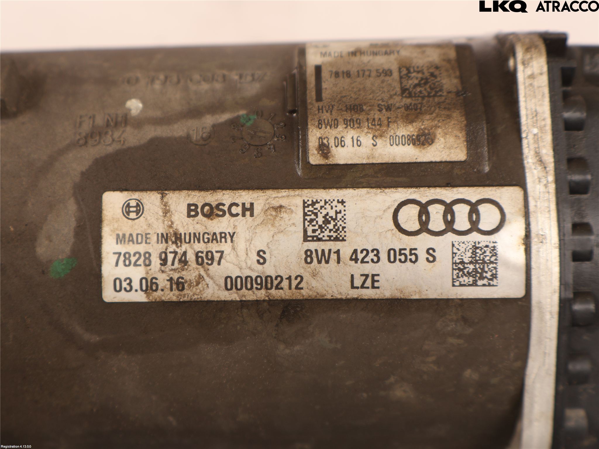 Audi A4/S4 B9 16-19 Styrväxel-Snäcka Elektrisk