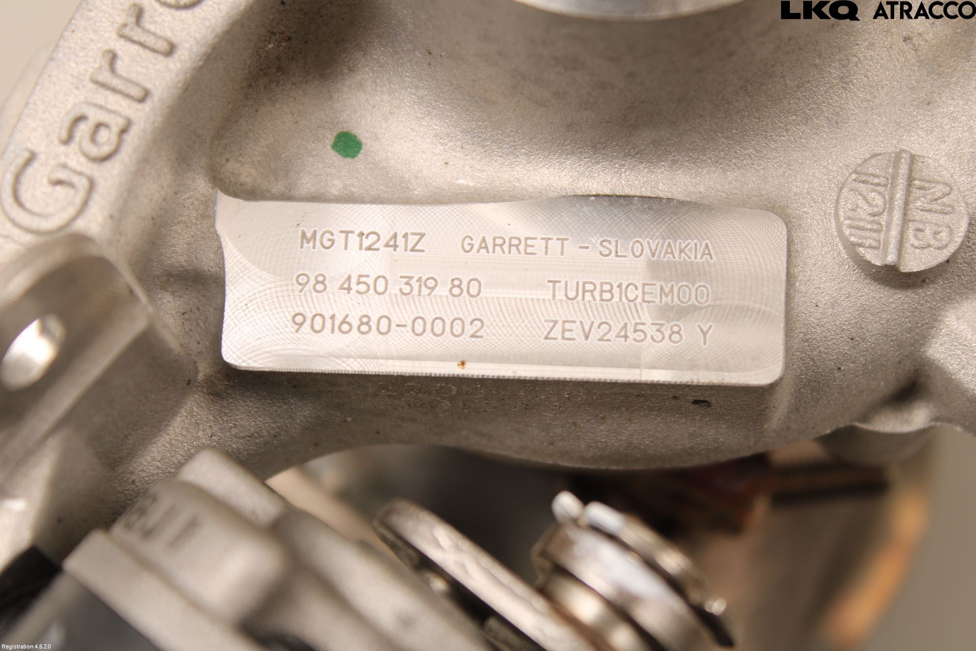 Peugeot 2008/E-2008 20- Turboaggregat