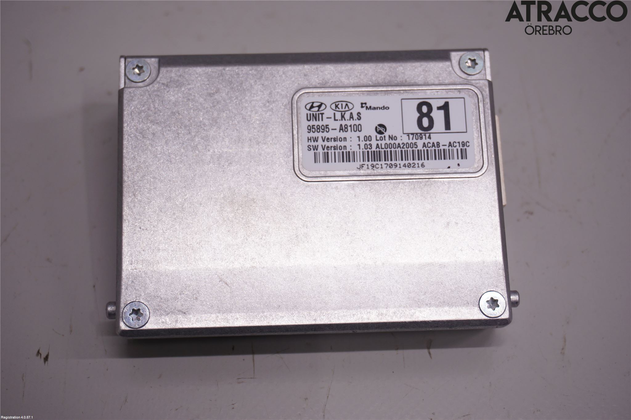 Kia OPTIMA 16-20 Sensor Aktivt Kollisionsskydd