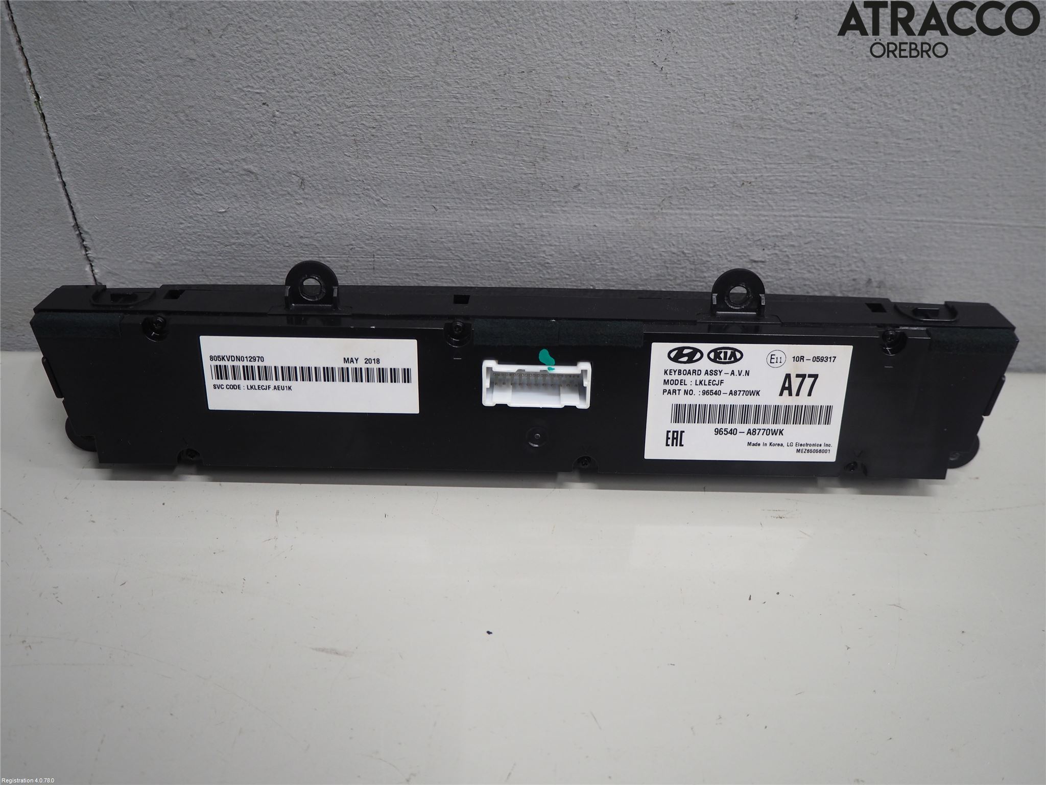 Kia OPTIMA 16-20 Cd Radio - Multimediapanel