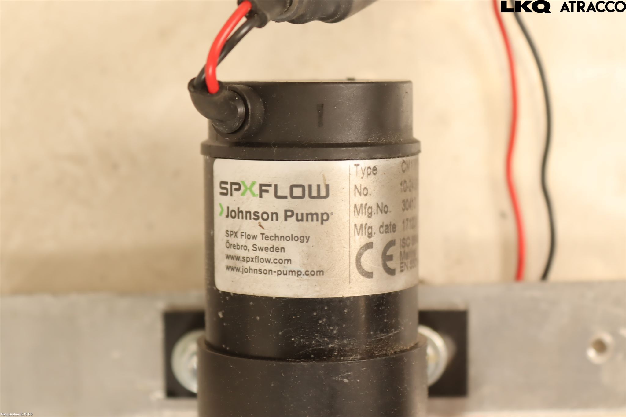 Husbil, husvagn HUSBIL HYMER Vattenpump