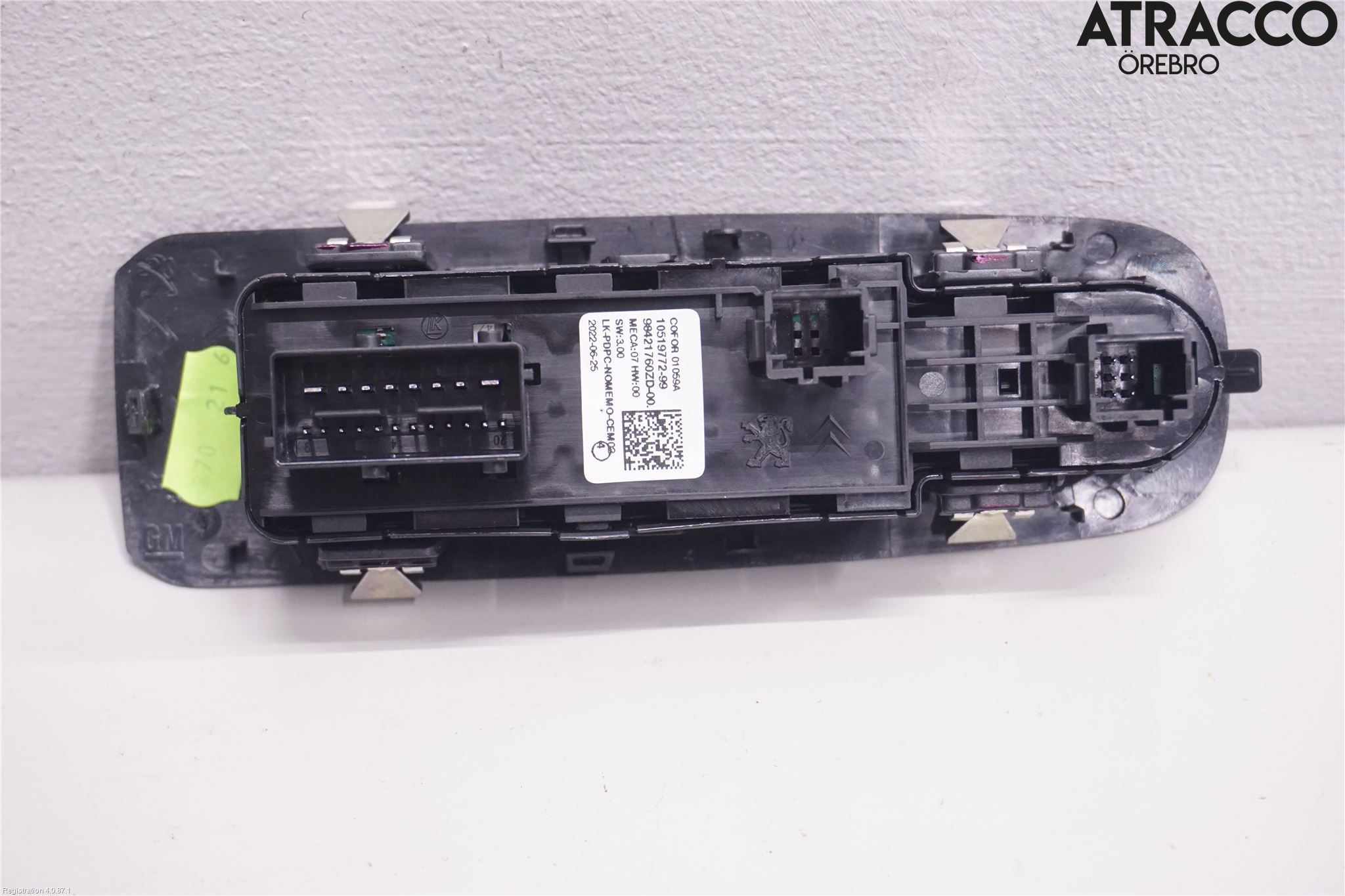 Citroen BERLINGO/E-BERLINGO 19- Strömställare Elhiss