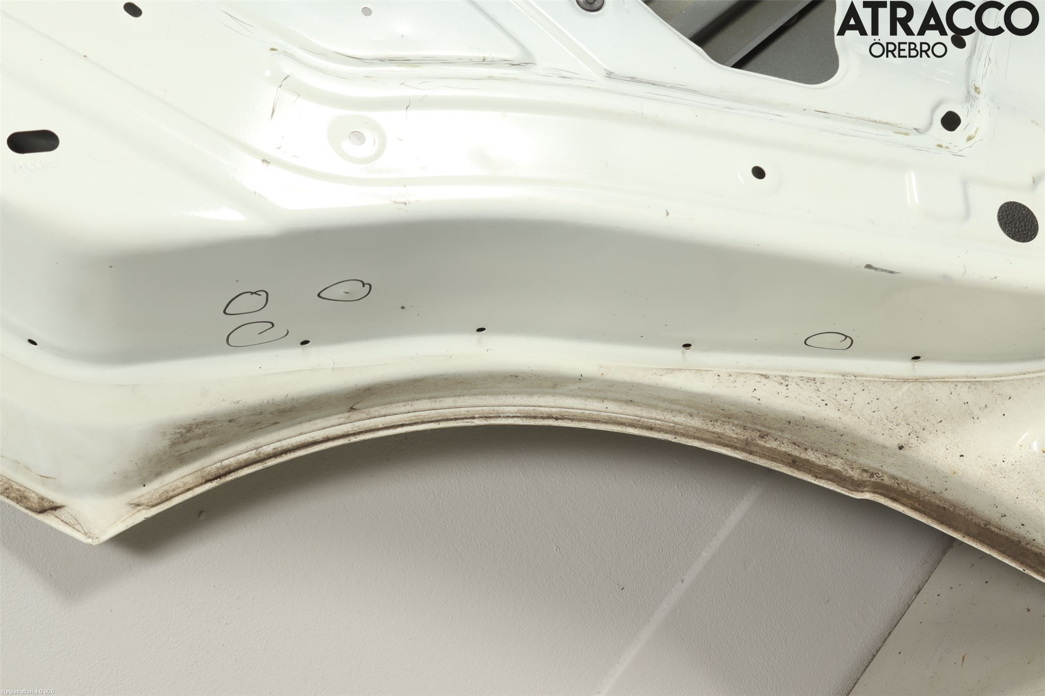Nissan QASHQAI 10-14 Dörr Bak Vänster
