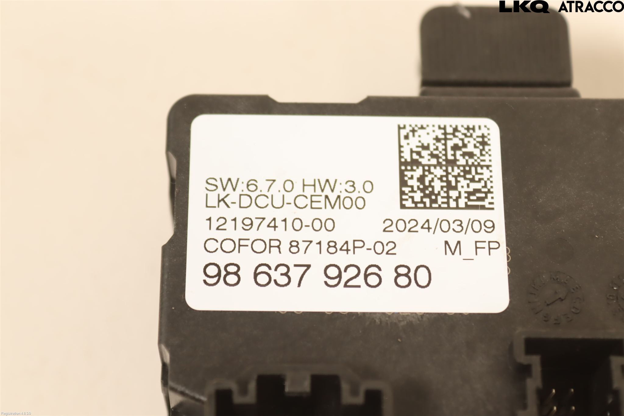Peugeot 308/E-308 21- Styrenhet Dörr