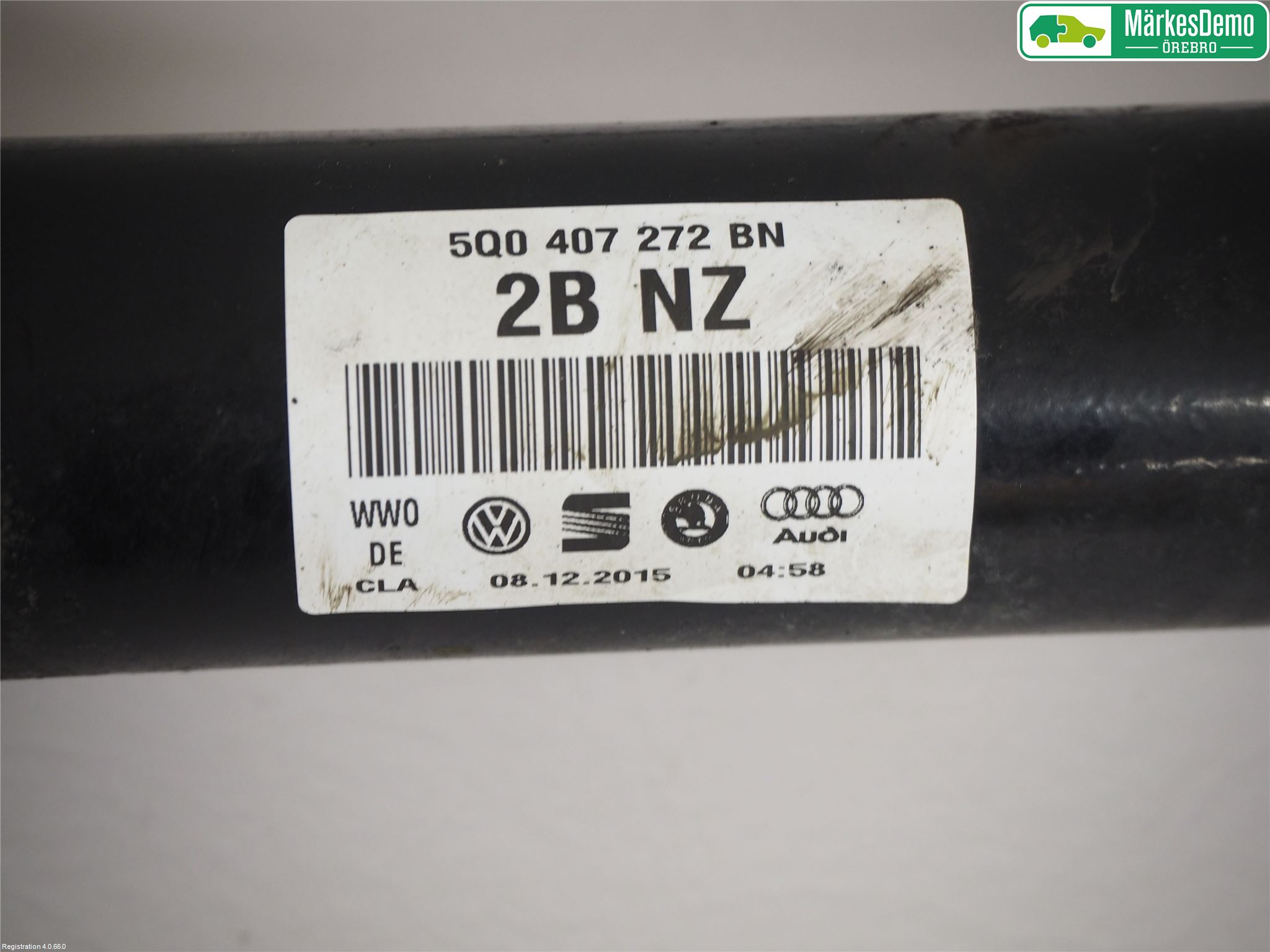 Volkswagen VW GOLF / E-GOLF VII 13-20 Drivaxel Fram Höger