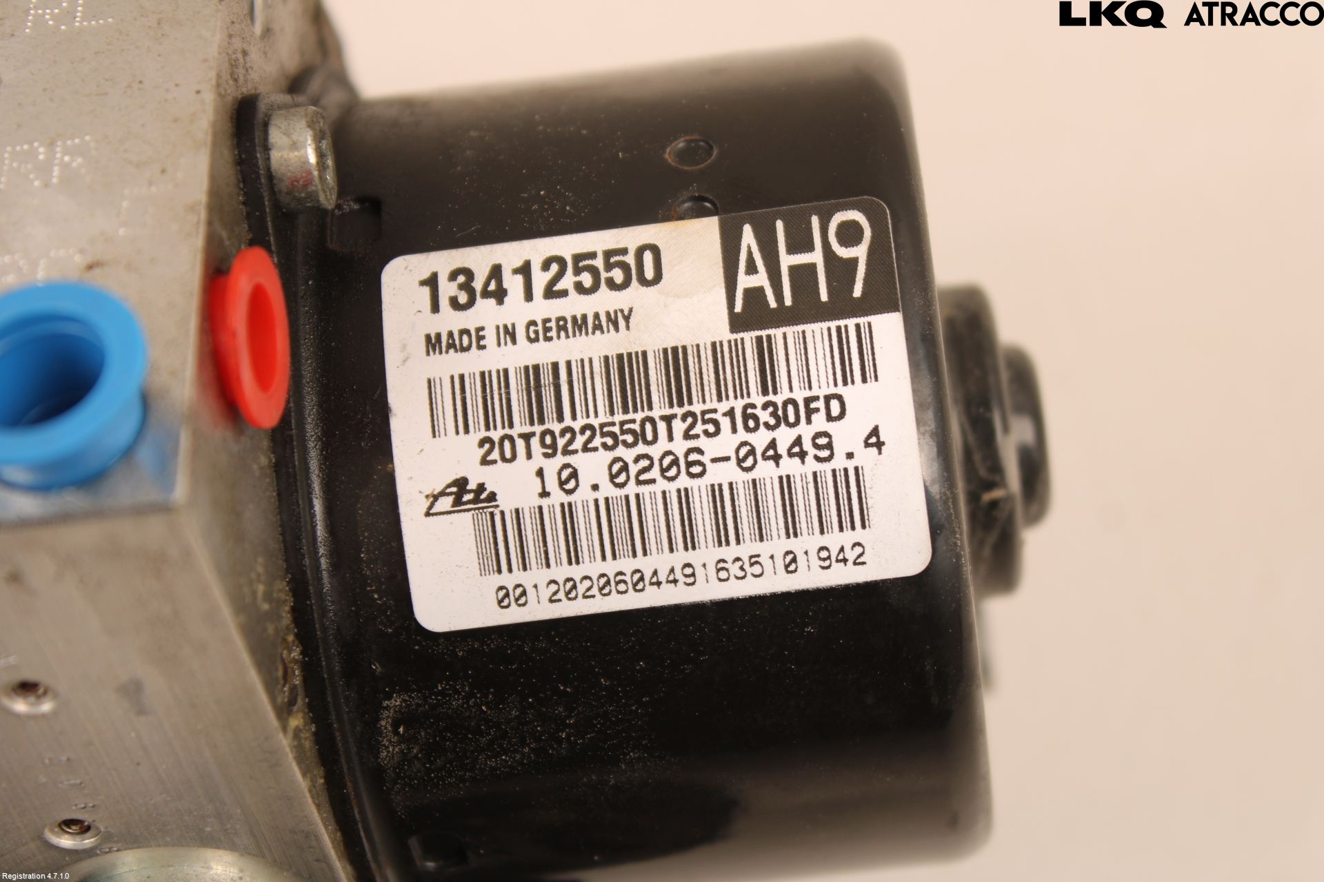 Opel ASTRA J 10-15 Abs Hydraulaggregat