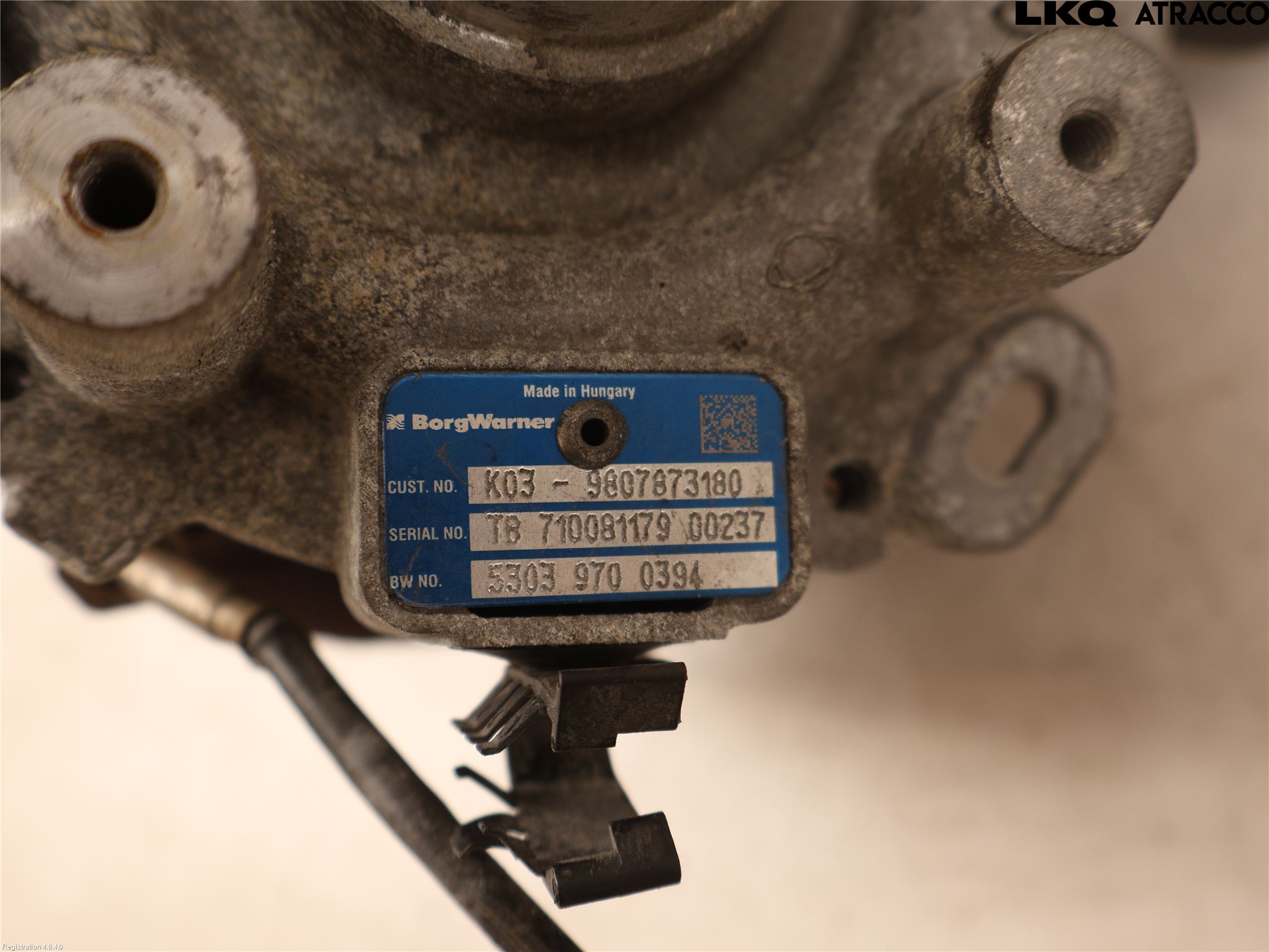 Citroen JUMPY/E-JUMPY 16- Turboaggregat