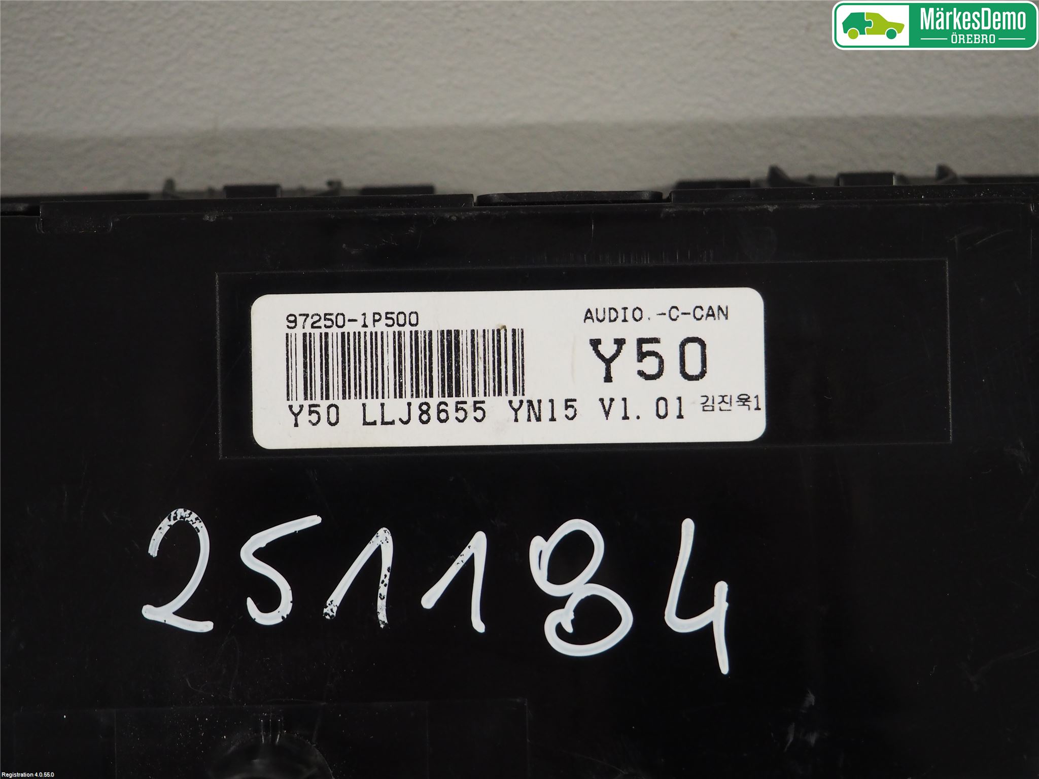 Kia VENGA 10-19 Ac Styrenhet Ac Manöveren