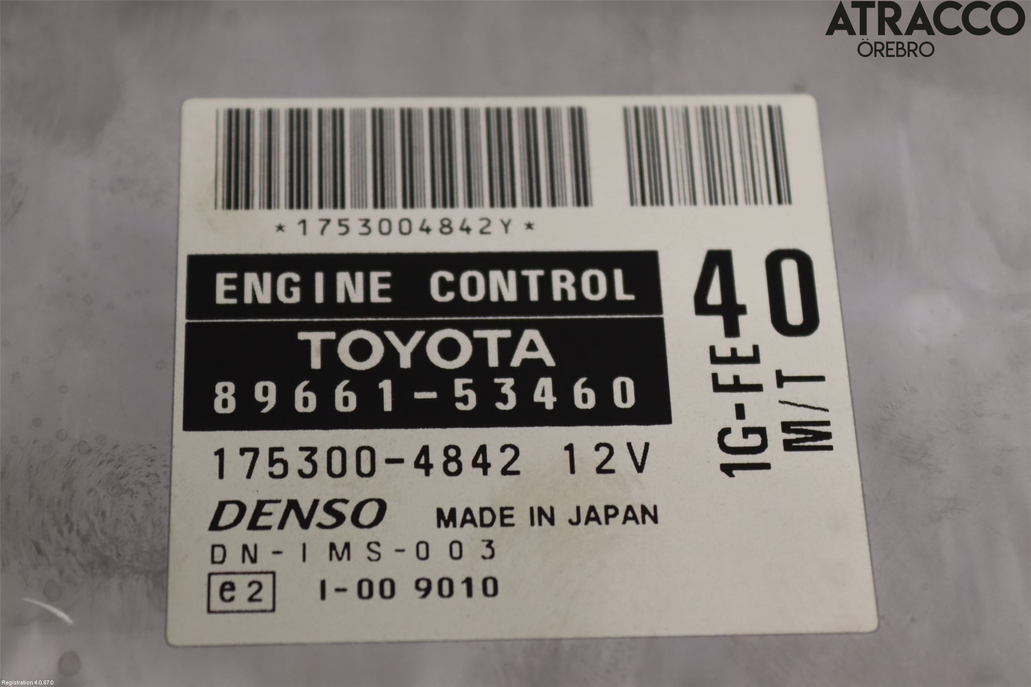 Lexus IS 200/300   99-05 Styrenhet Insprut Bensin