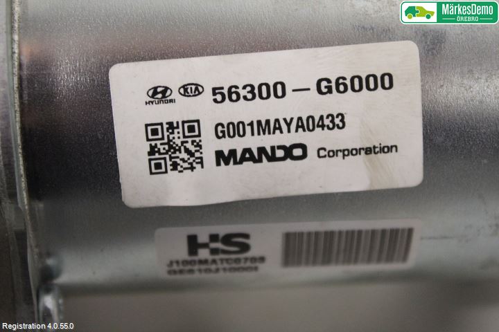 Kia PICANTO 17- Rattaxelagg Med Inb Servo