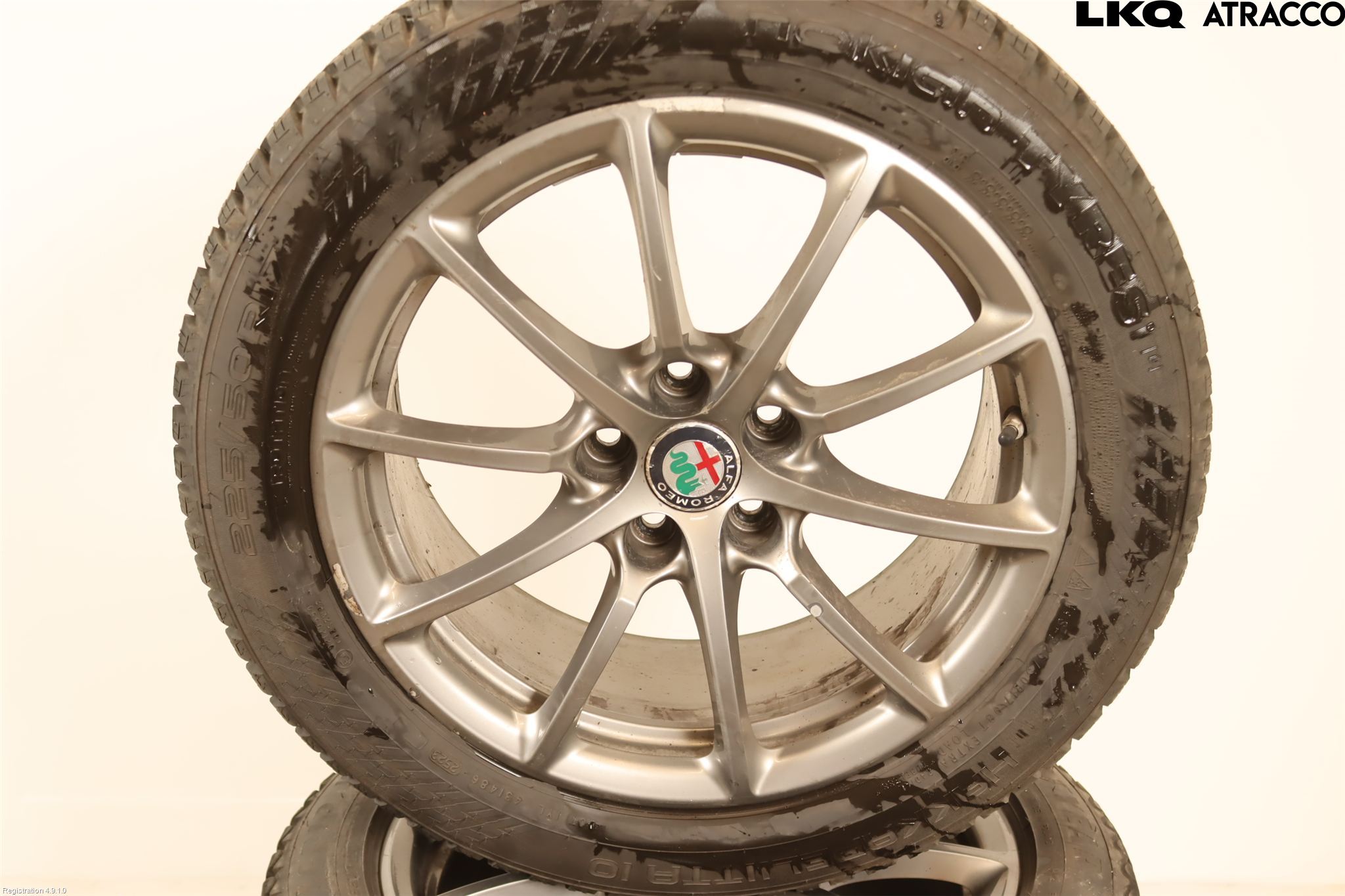 Alfa GIULIA Vinterdäck Alumfälg 4St