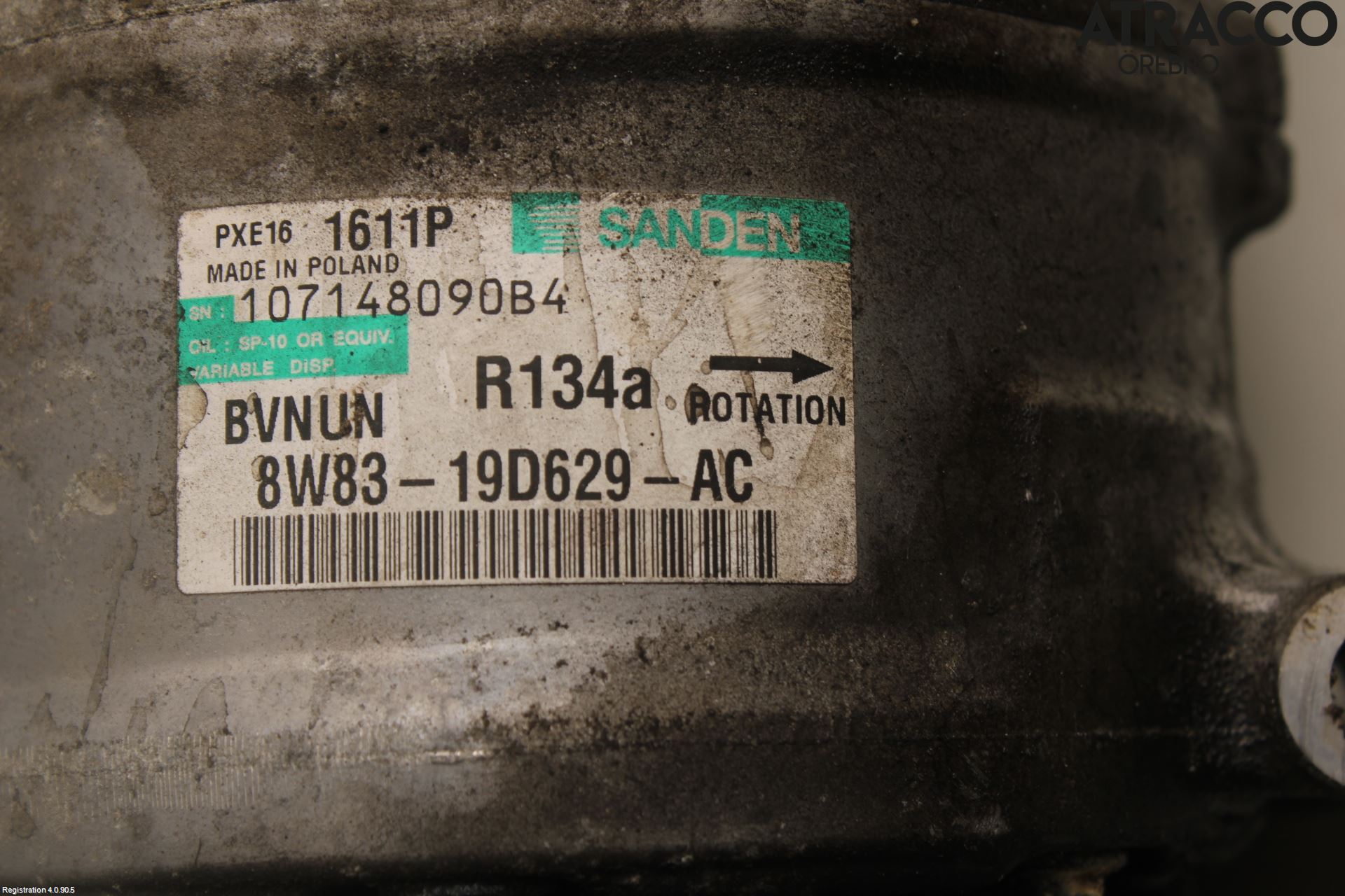 Jaguar XJ X351        10- Ac Kompressor