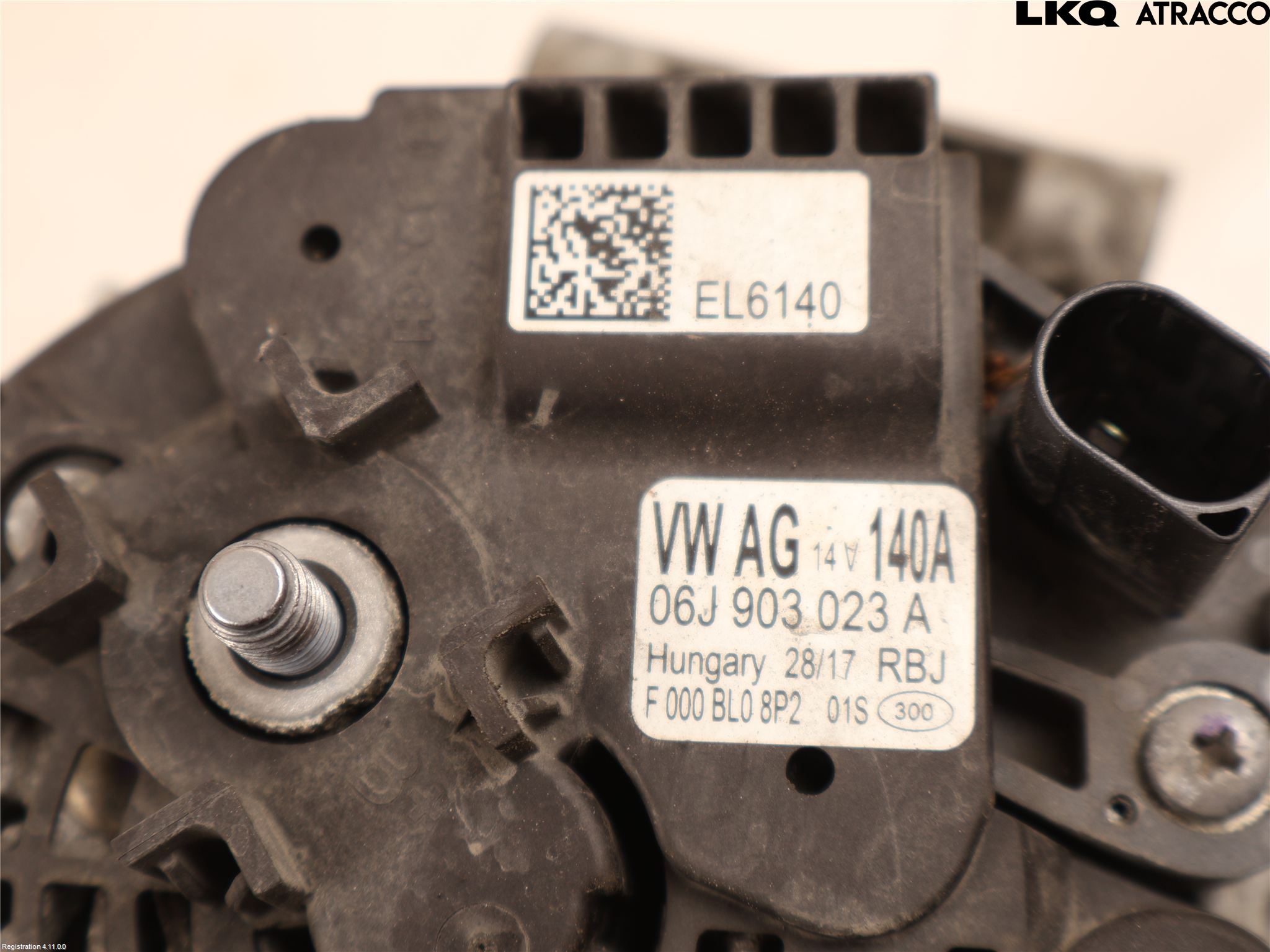 Volkswagen VW GOLF / E-GOLF VII 13-20 Generator