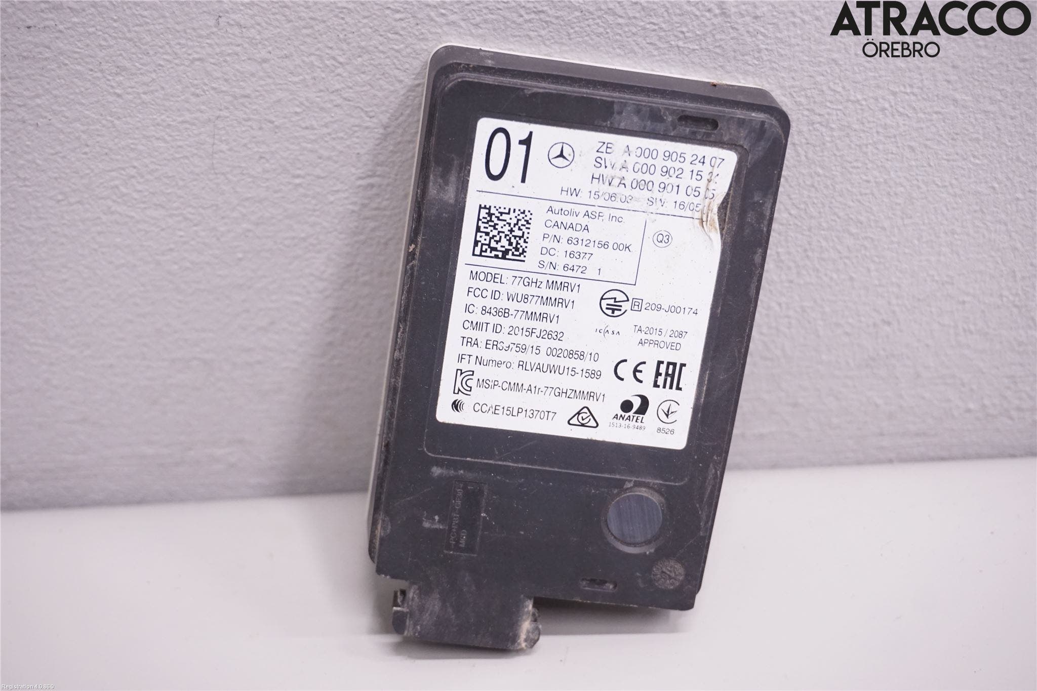 Mercedes-Benz MB E-KLASS (W213) 16-23 Sensor Aktivt Kollisionsskydd