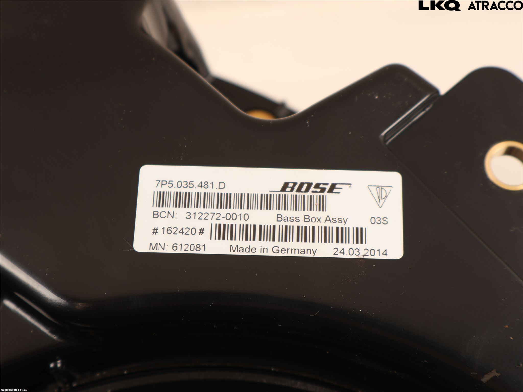 Porsche CAYENNE 03- Högtalare