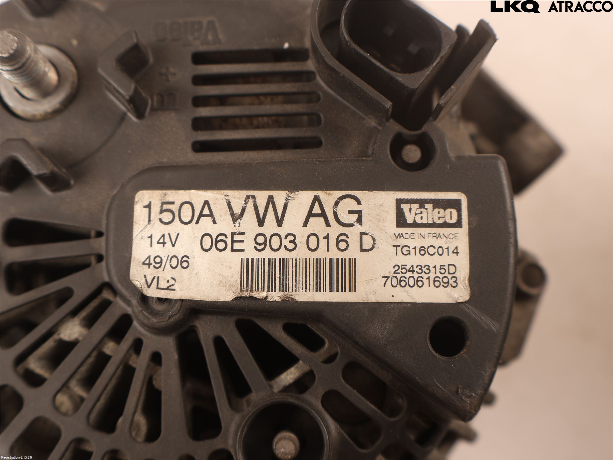 Audi A6/S6     05-11 Generator