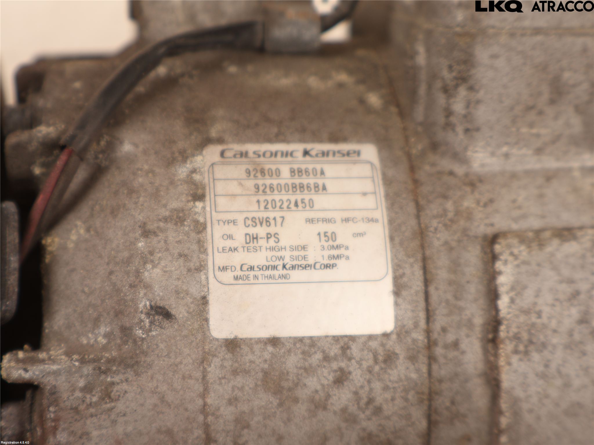 Nissan QASHQAI 10-14 Ac Kompressor