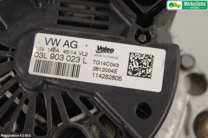 Volkswagen VW PASSAT 15-19 Generator